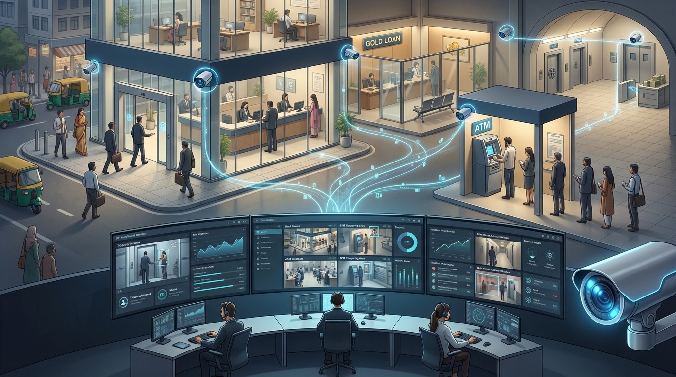 Provigil surveillance system integrator for banking and financial services — integrated security solutions for BFSI institutions