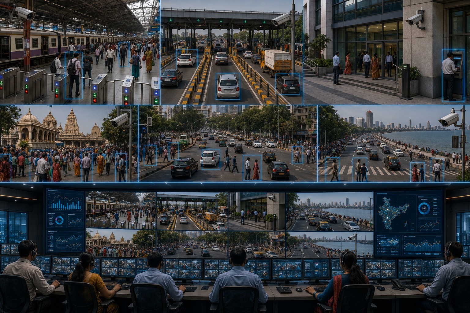 Provigil building integrated surveillance solutions — enterprise system integration with end-to-end deployment capability across India