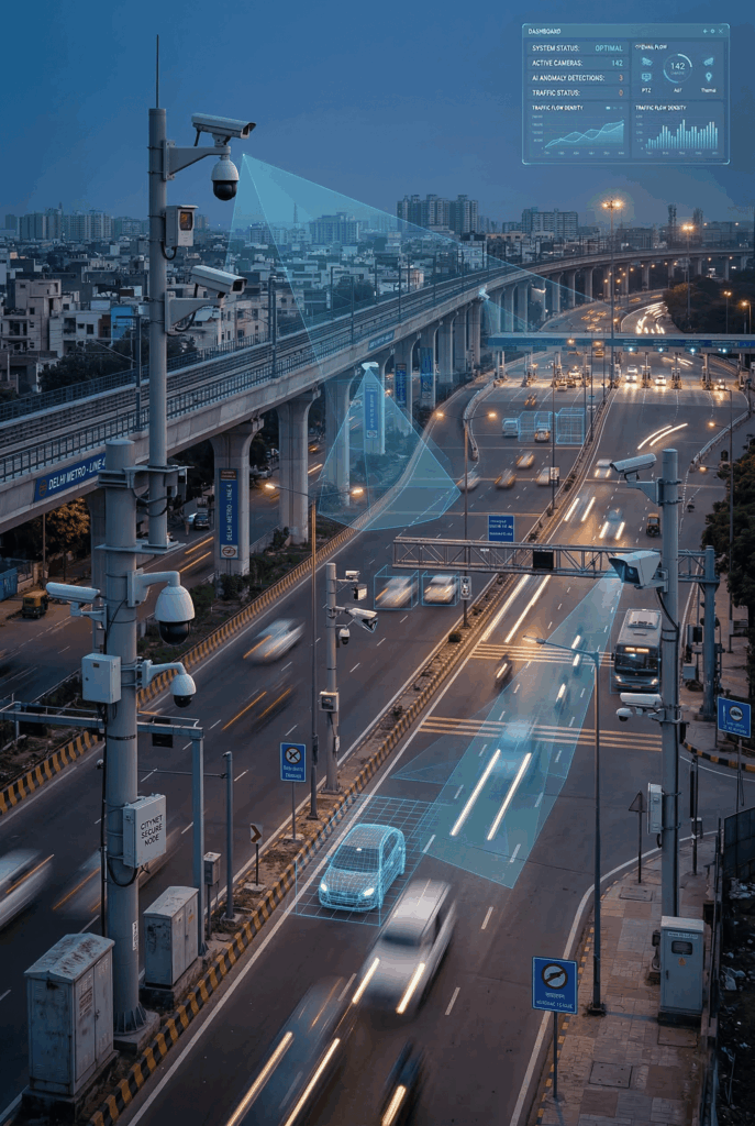 Provigil surveillance and security infrastructure deployment — multi-site camera and monitoring system installation India