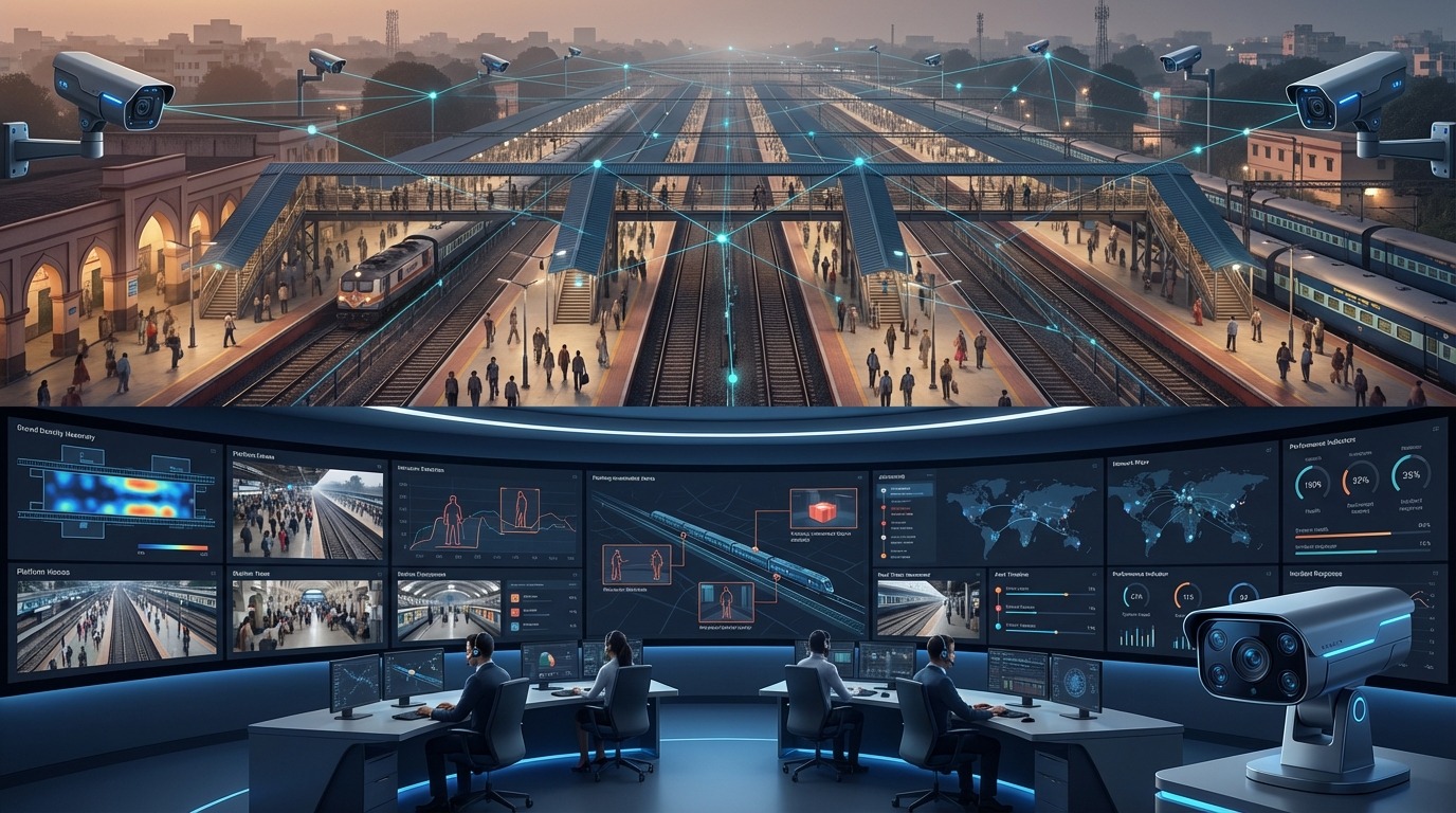 Provigil integrated surveillance solutions for transportation and mobility — AI-powered security for railways airports and metro